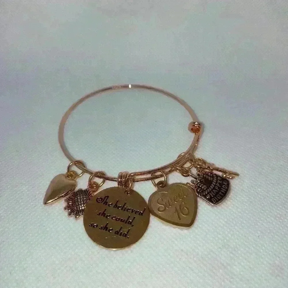 Sweet 16 birthday bracelet - Picture 1 of 1
